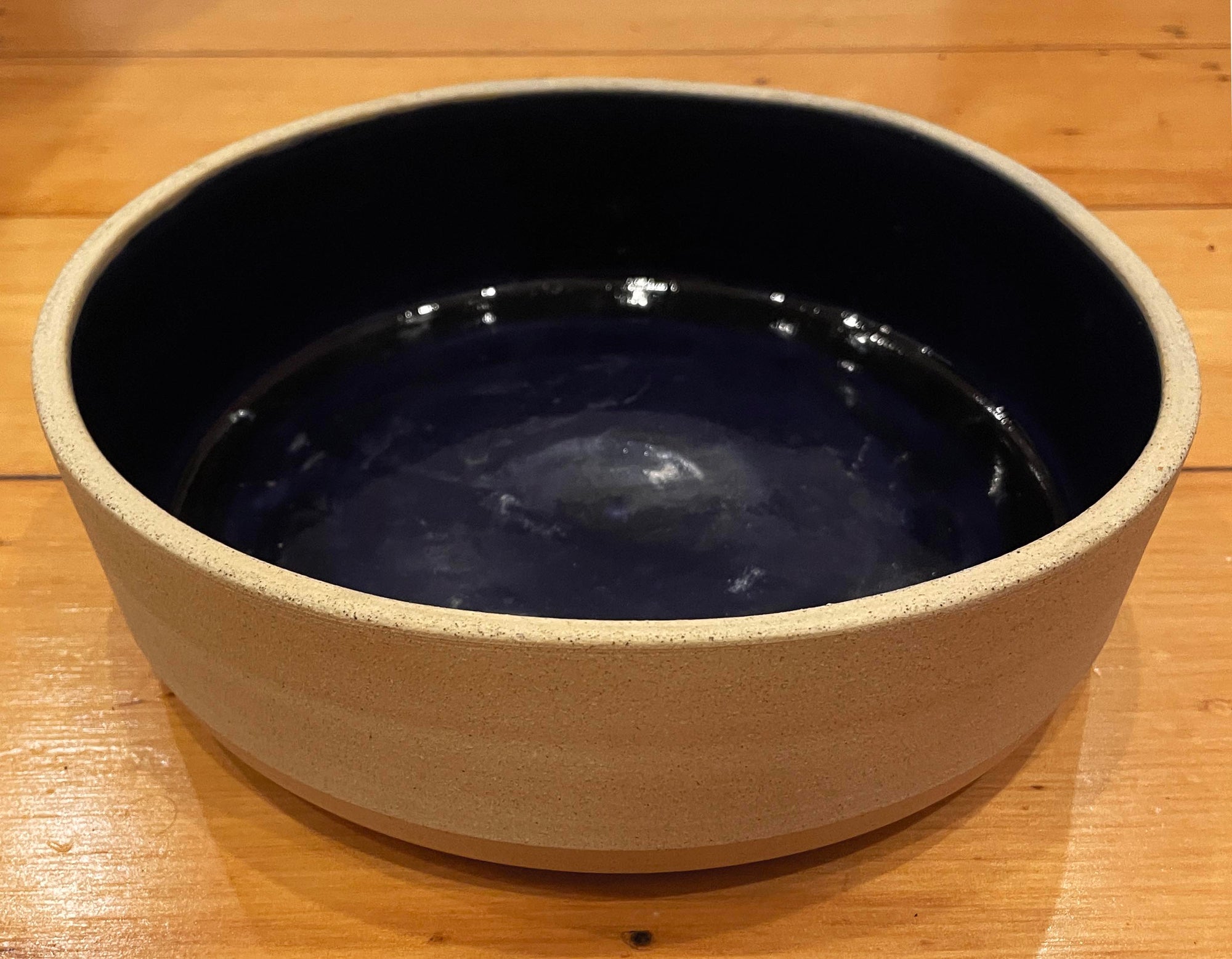 Handmade ceramic pet dog bowls