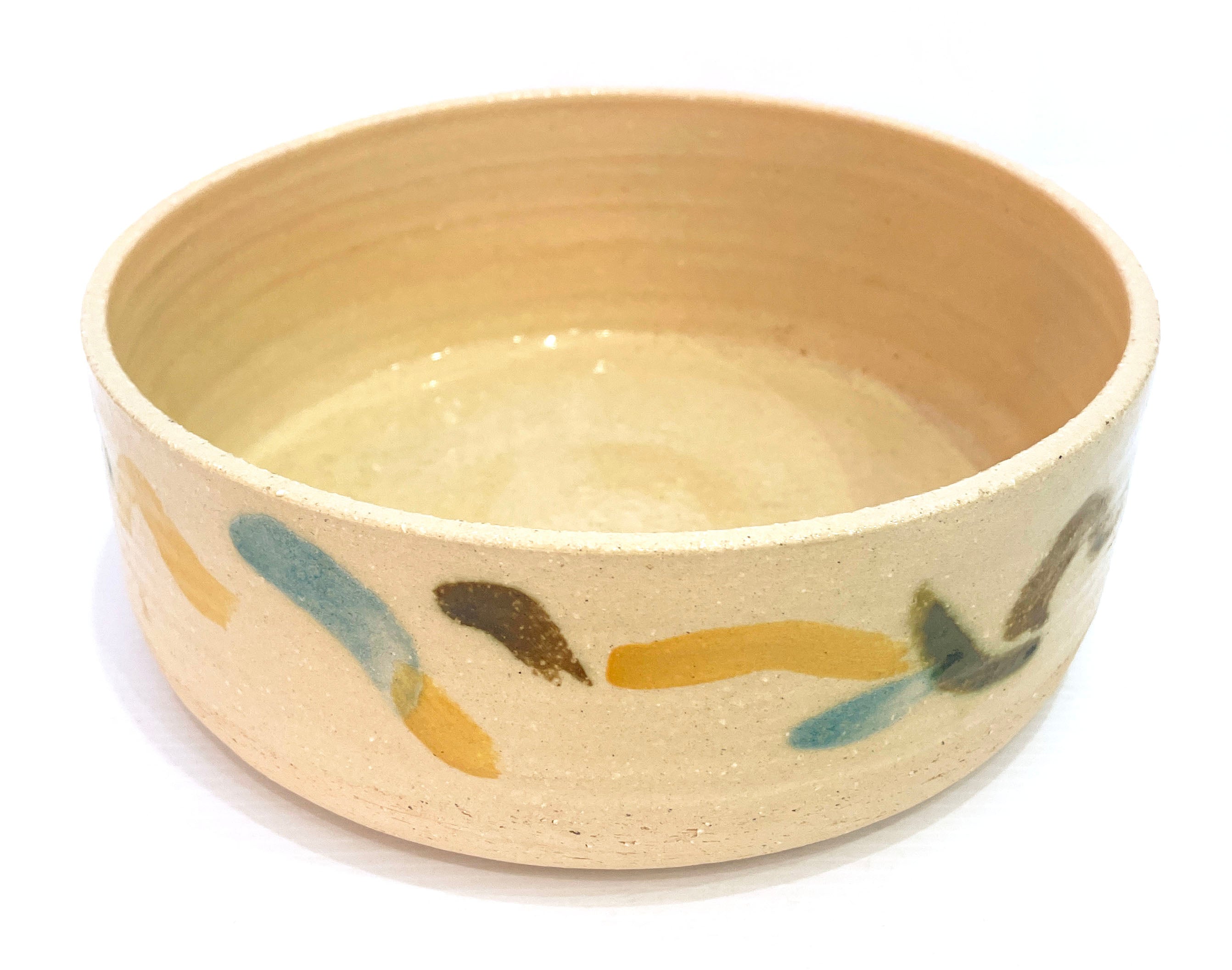 Sebastião Ceramic Dog Bowl - Orange