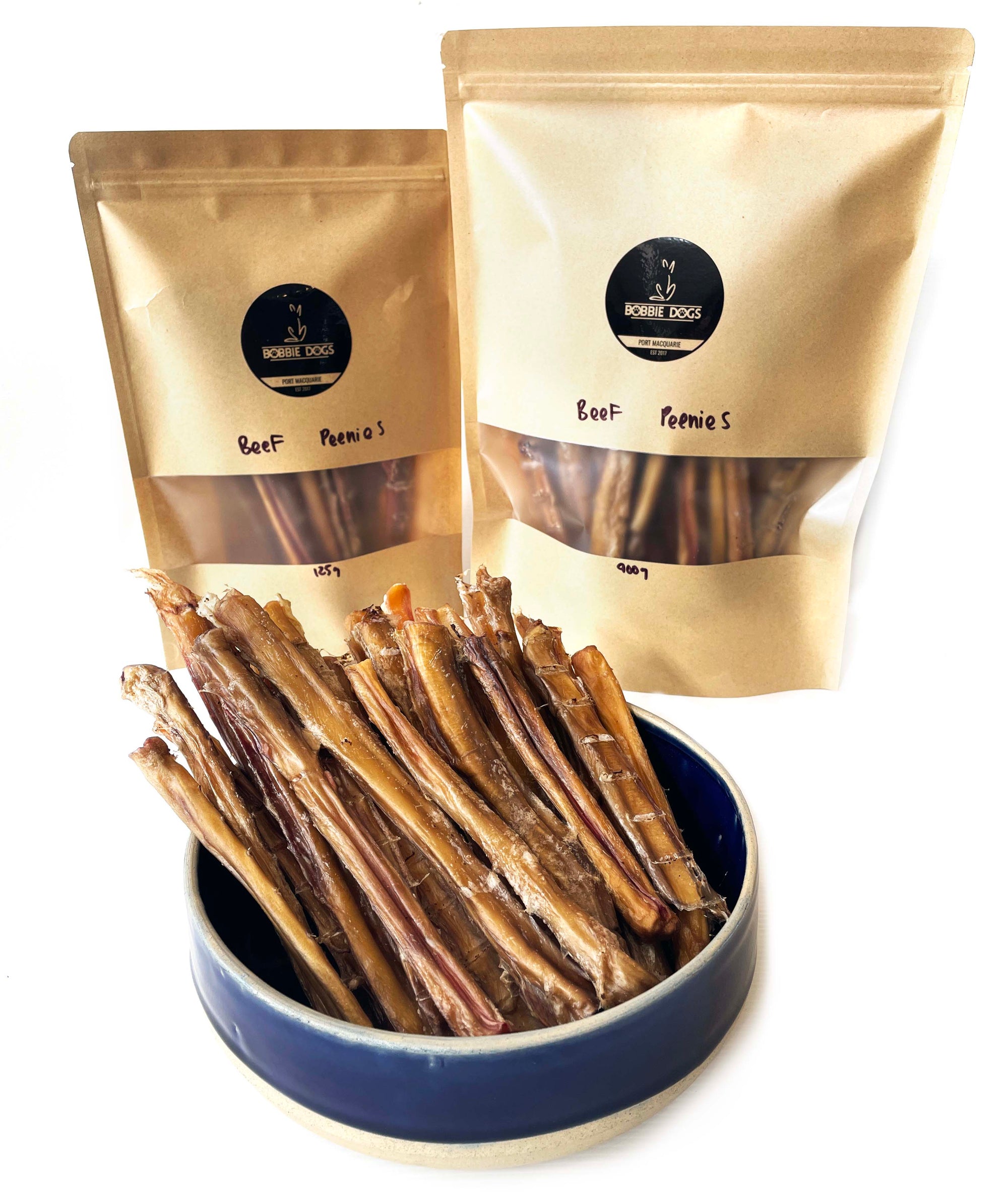 Beef Bully Pizzle bone free dog treats - Australian natural dog treats
