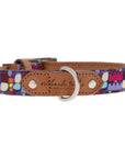 Outback Tails Leather Collar - Colourful Puli Puli