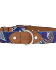 Outback Tails Leather Collar - Salt Lakes