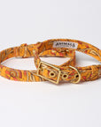 Handmade Dog Collar Organic Cotton Australia
