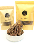 Duck Necks Natural Dog Treats chews safe bone chewer