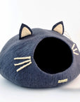 Organic Felt Wool Cat Caves (multiple colours)