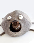 Organic Felt Wool Cat Caves (multiple colours)