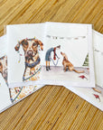 dog christmas cards