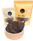 dog treats low fat beef jerky - natural australian made dog treats