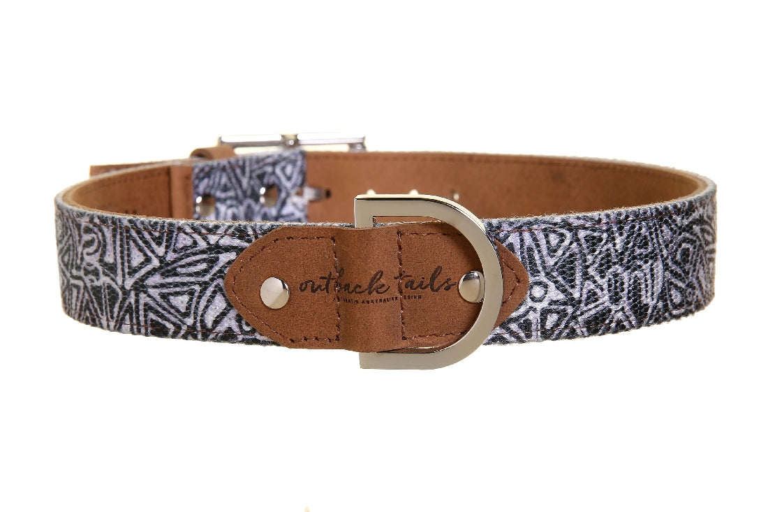 Outback Tails Leather Collar - Mina Mina