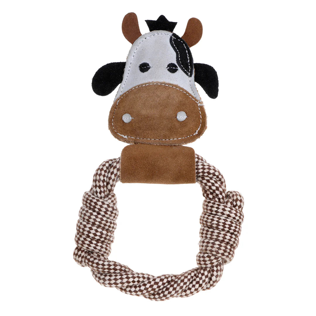 Fast Rope Cow Tail Country Tails Cow Rope - Outback Tails Natural Dog Toys – Bobbie Dogs