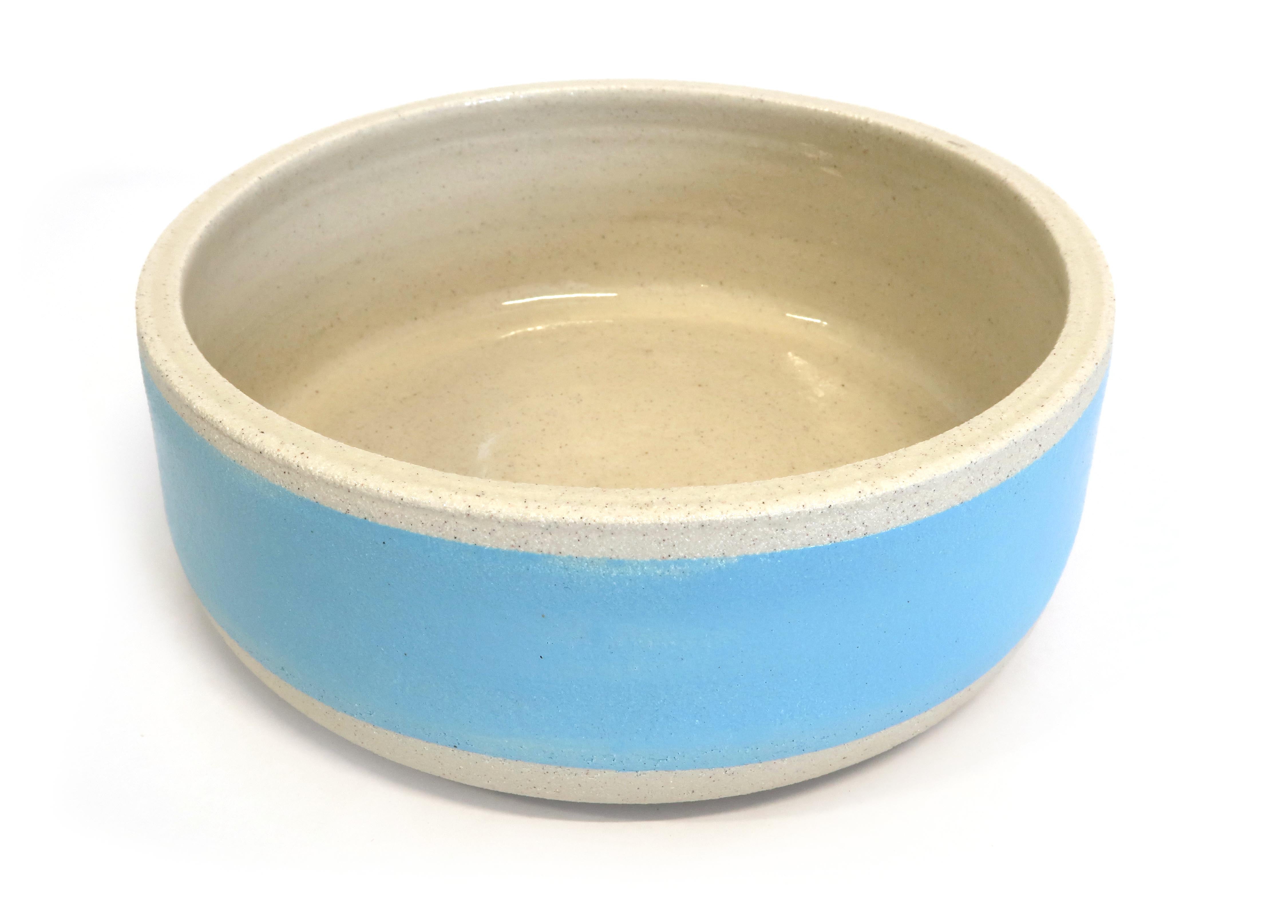Handmade Ceramic Dog pet bowls Australian