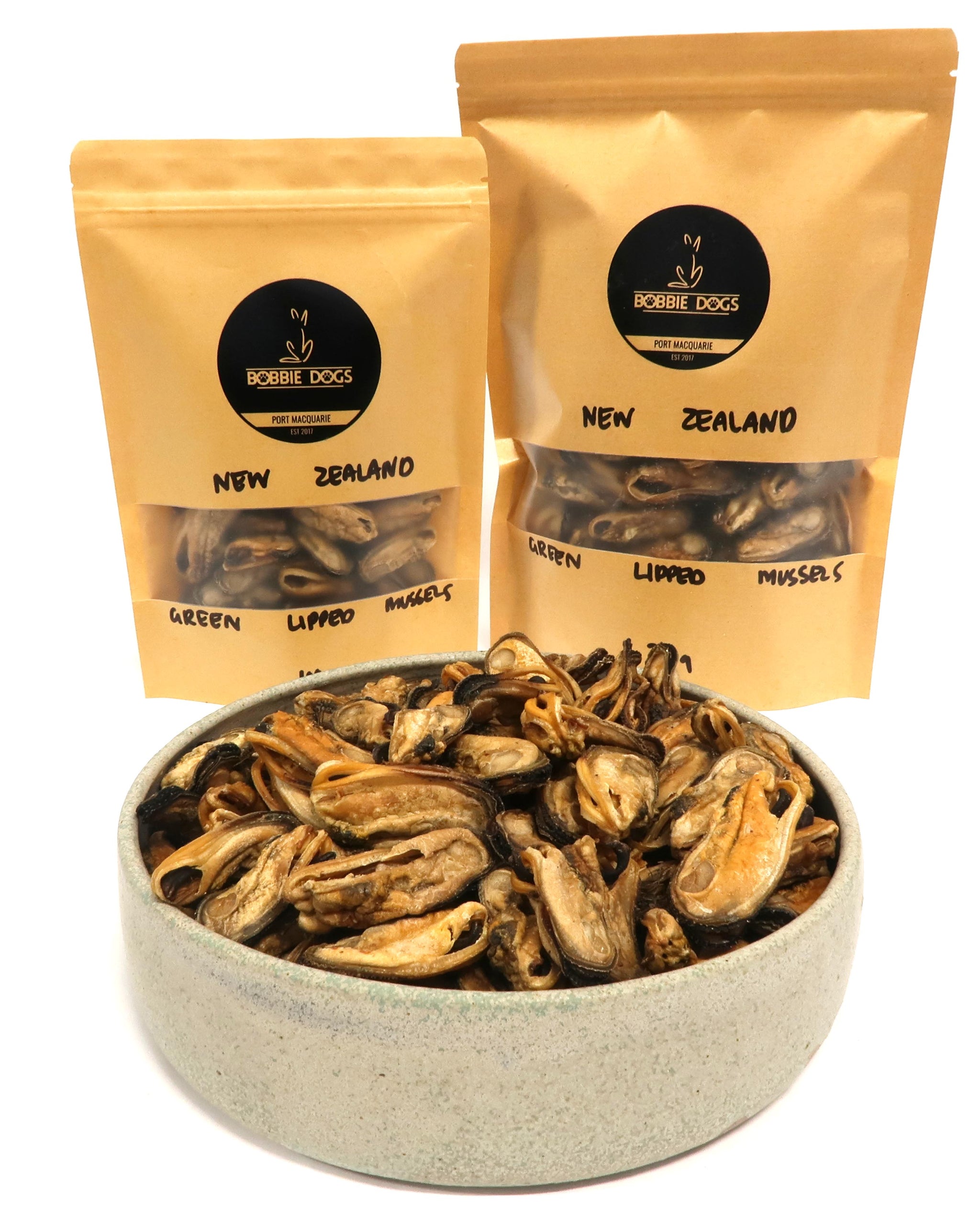 New Zealand Green Lipped Mussels For Dogs BOBBIE DOGS