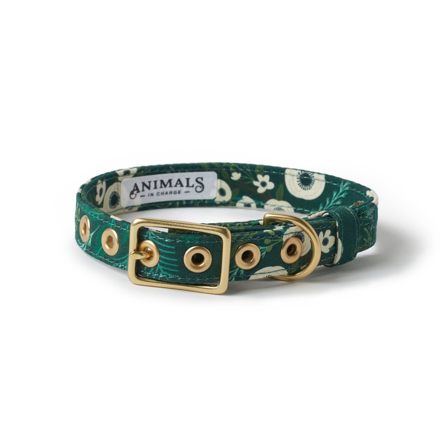 Animals In Charge Collar - Handmade Organic Cotton Collar Winter Garden ...